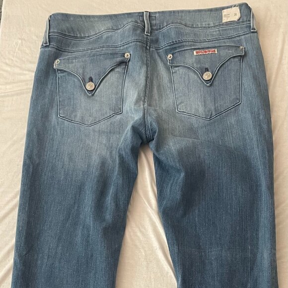 Hudson Nico Jeans Womens Size 31 Blue Light Wash Stretch Denim NEW - Picture 2 of 14